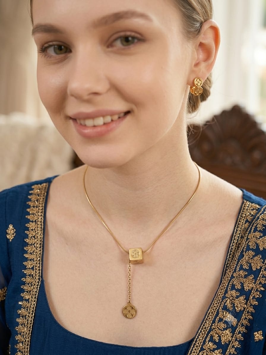 Celestial Charm Y-Necklace S107
