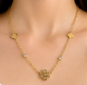 Imperial Flower Necklace S111