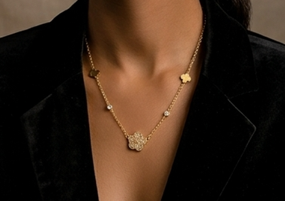 Imperial Flower Necklace S111