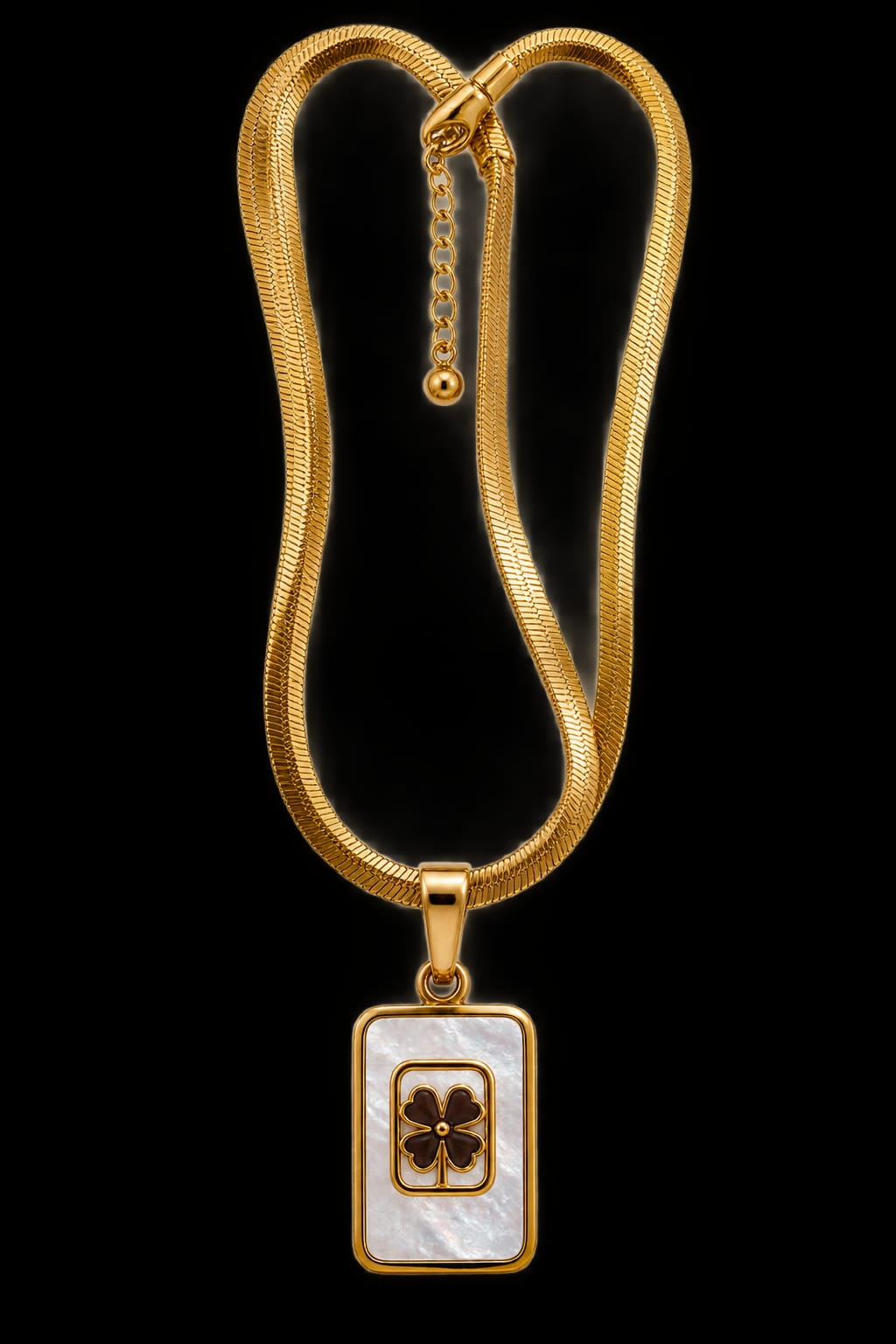 Fortuna Pearl & Gold Chain S105