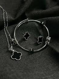 Clover Charm Jewellery Set S128