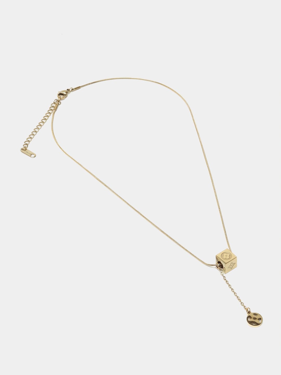 Signature Clover Charm Necklace S129
