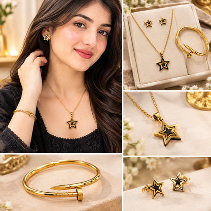 Celestial Star Charm Set S131